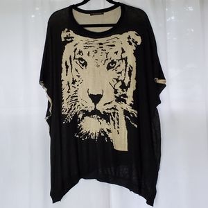 🐯 Tiger poncho by Do Everything in Love